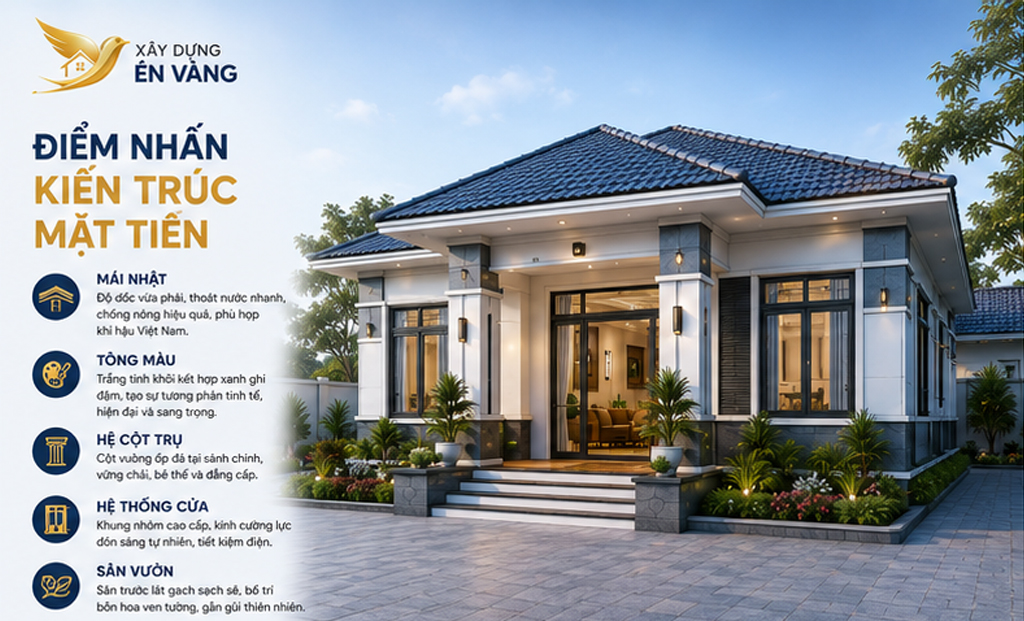 mẫu nhà cấp 4 mái Nhật 8x18m Quảng Ngãi mẫu nhà cấp 4 mái Nhật 8x18m Quảng Ngãi