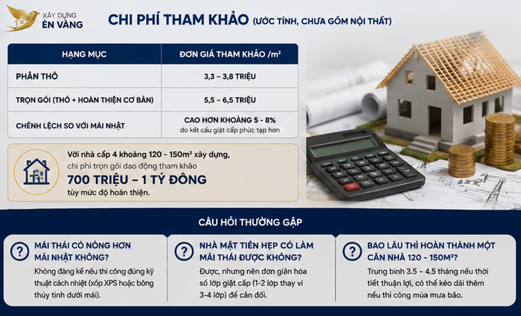 nhà cấp 4 mái Thái nhà cấp 4 mái Thái