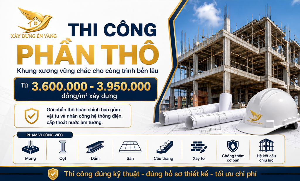 thi công xây dựng phần thô thi công xây dựng phần thô